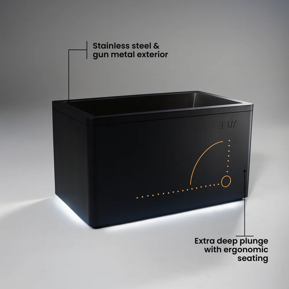 Lit-Stealth Luxe Coold Plunge